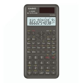 Casio fx-300MS Plus 2ª edición - Calculadora científica estándar con pantalla de 2 líneas | LCD de 10 dígitos, trig, estadísticas, fracciones | Ideal 