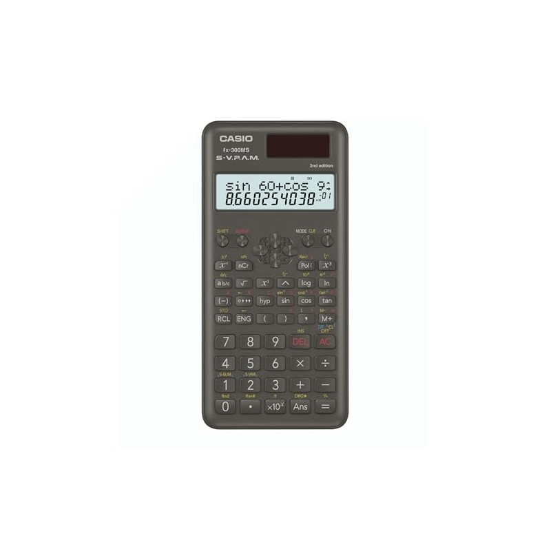 Casio fx-300MS Plus 2ª edición - Calculadora científica estándar con