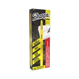 Marcador de cera amarillo Sharpie 12 piezas