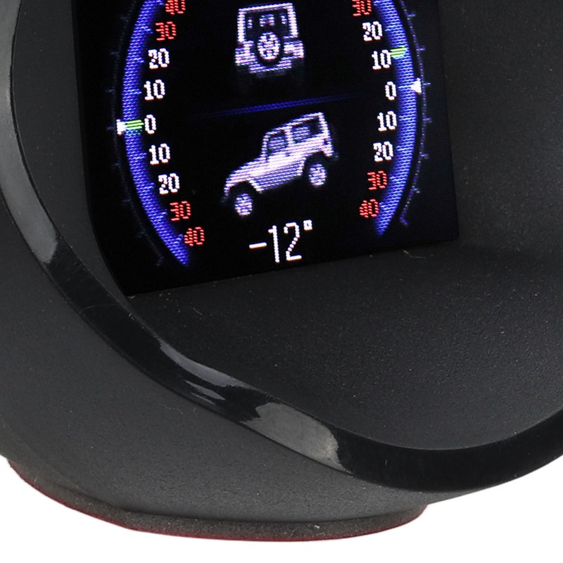 Digital HUD OBD2 GPS Mode with Inclinometer Compass Speed RPM