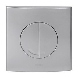 WISA XS Excellent Argos DF Toilet Control Plate Matt Chrome