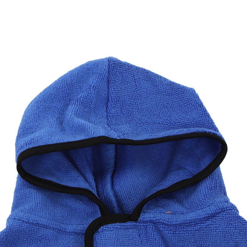Dog Towel Strong Absorbent Quick Drying Hand Pockets Design Hooded