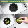 MAX DISPOSER Kitchen Sink Drain Assembly 3-1/2 Inch - Kitchen