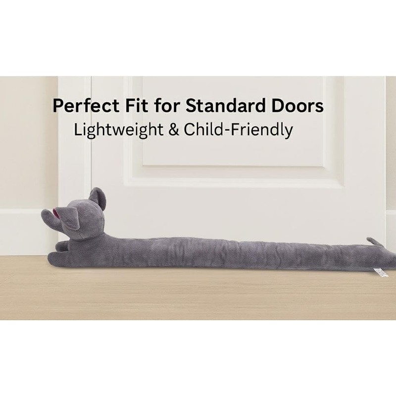 A2Z Elephant Door Draught Excluder 78cm Decorative Door Seal