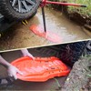I1MOTOR Red Recovery Boards Tire Traction Mats With Storage Bag,