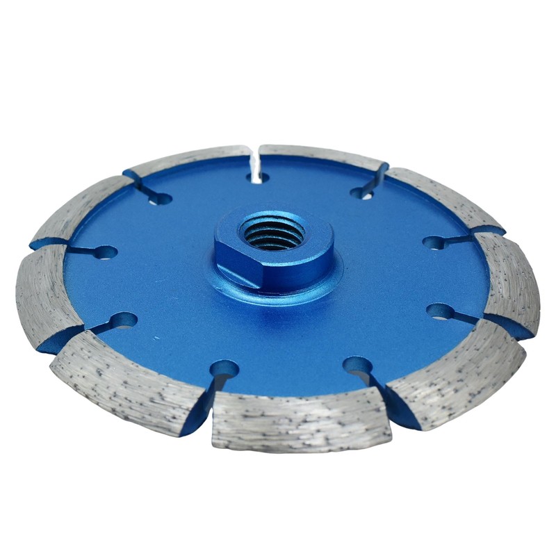 ACTINTOOL 5"x0.375" Concrete Crack Chasing Diamond Blade, 5 Inch Crack