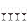 Riedel Exclusive Vinum Extreme Set of 4 Wine Glasses, Red Wine, Ideal For Cabernet, Bourdeaux