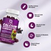 Calcium Magnesium Zinc with Vitamin D3 Supplement, Highly Absorbent Calcium