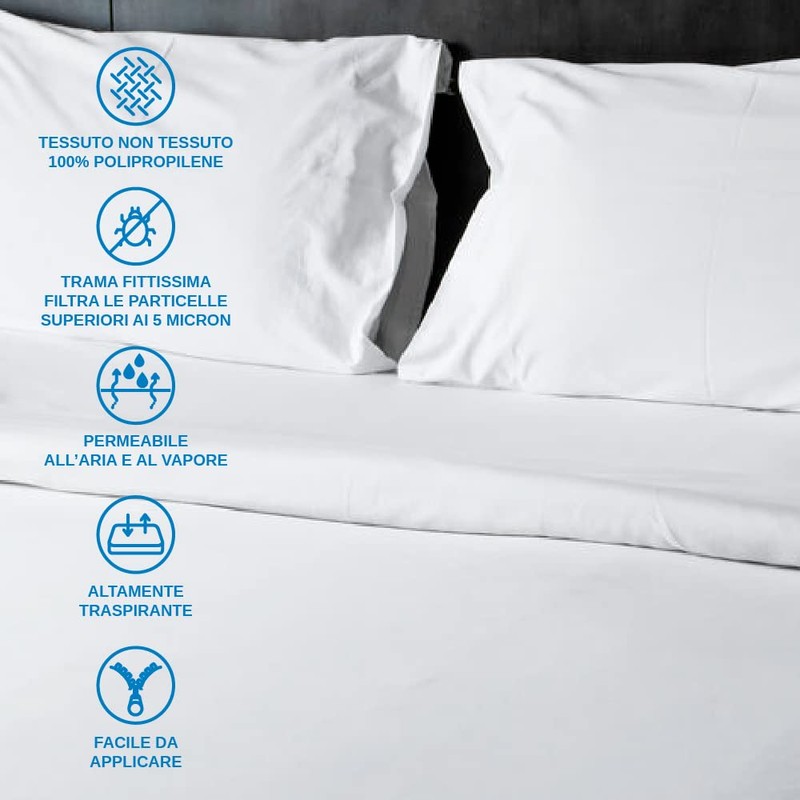 Allergosystem Anti-Dust Mite Duvet Cover, 150 x 200 cm