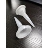 Caulking Nozzle for Caulk Gun, Reusable Silicone Caulk Nozzle Applicator