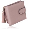 JOKnet Bifold Wallet with Belt Zipper Women's Wallet Compact Coin