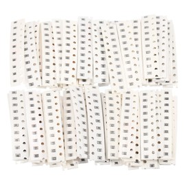 PATIKIL 0805 Surface Mount Device Resistor Kit, 1Set/740Pcs 1R-10M Ohm 74 Values 5% Tolerance 1/8W Chip Resistors Assortment Kit for Electronic Product