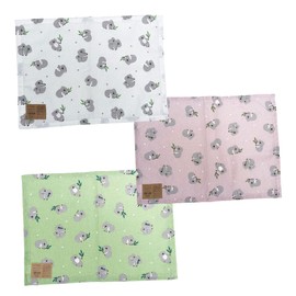 KUT Lunch Mat, Lunch Cloth, Placemat, Kids, Nursery School, Kindergarten, Elementary School, Boys, Girls, Stylish (Rolorin Koala: 1352 (Set of 3)