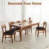 WUSOUPU Leather Seat Covers for Dining Chairs Waterproof Chair Seat