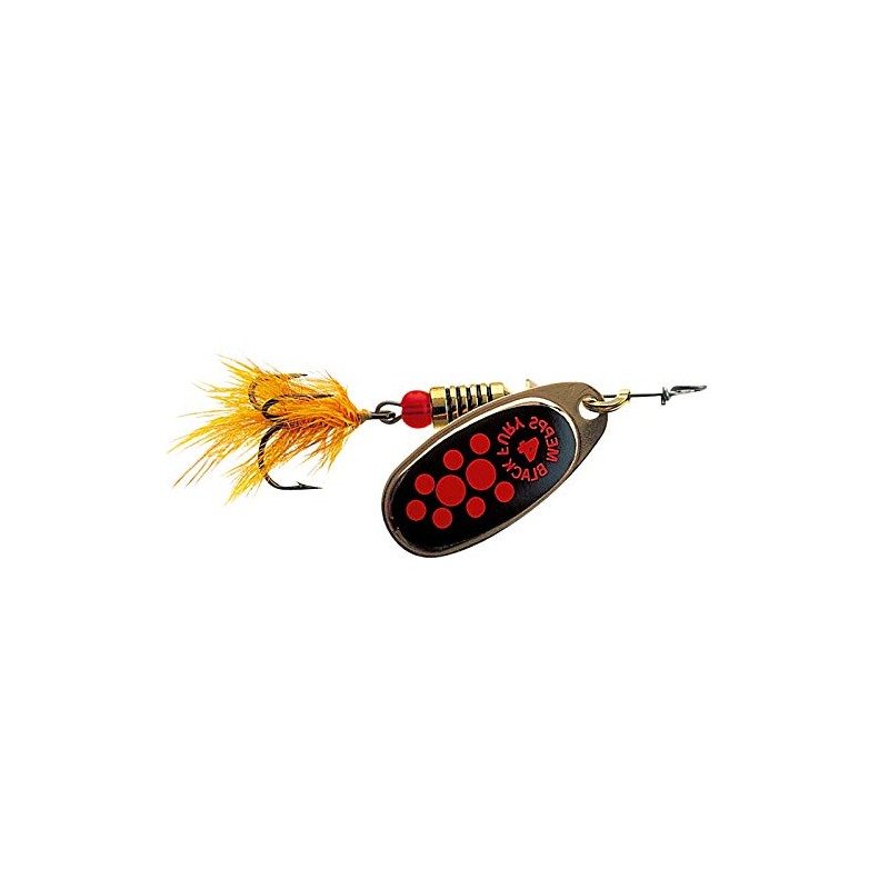 Spinner - Mepps Black Fury mit fly copper Size: 3