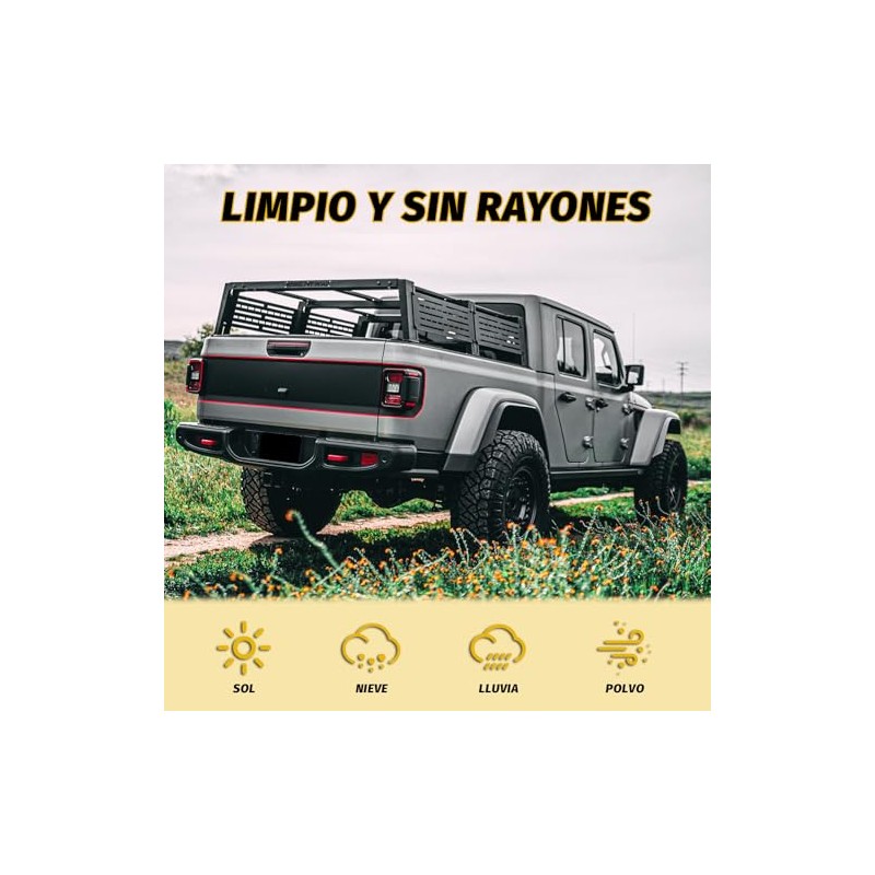 UYA Extensiones de Salpicaderas para Jeep Gladiator JT Mojave &