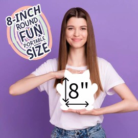 Hachibis Unicorn Stuffed Animal 8-inch Ultra-Soft Plush Toy Pillow For Kids - Hachibis