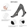 Cute Raccoon Grey Compression Socks Women And Men For Nurses