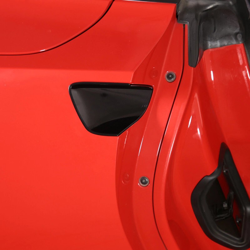 BEBECAR Fits 2014-2019 Corvette C7 Exterior Door Handle Bowl Gloss