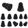 ALXCD Triple Flange Ear Tip, 6 Pairs S/M/L Size Triple