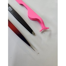 Unbranded Surgical Tweezers for Ingrown Hair Precision Sharp Needle Pointed (3 pieces lot)