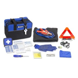 Michelin Auto Travel Safety Emergency Basic Tools and First Aid Kit in Carry Bag