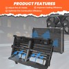 HECASA Active Grille Shutter Assembly w/o Actuator Compatible with 2013-2018