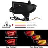 BINQIGOO LED Rear Bumper Reflector Light Fog Tail Lamps Compatible