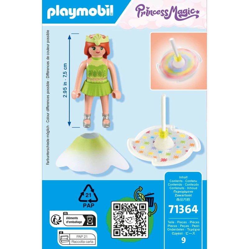 Playmobil Rainbow Spinning Top with Princess