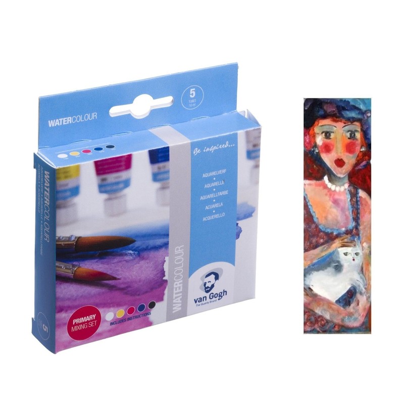 Van Gogh Watercolour - 5 Tubes x 10ml + 1
