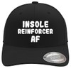 Insole Reinforcer AF - Soft Flexfit Baseball Hat Cap, Black,