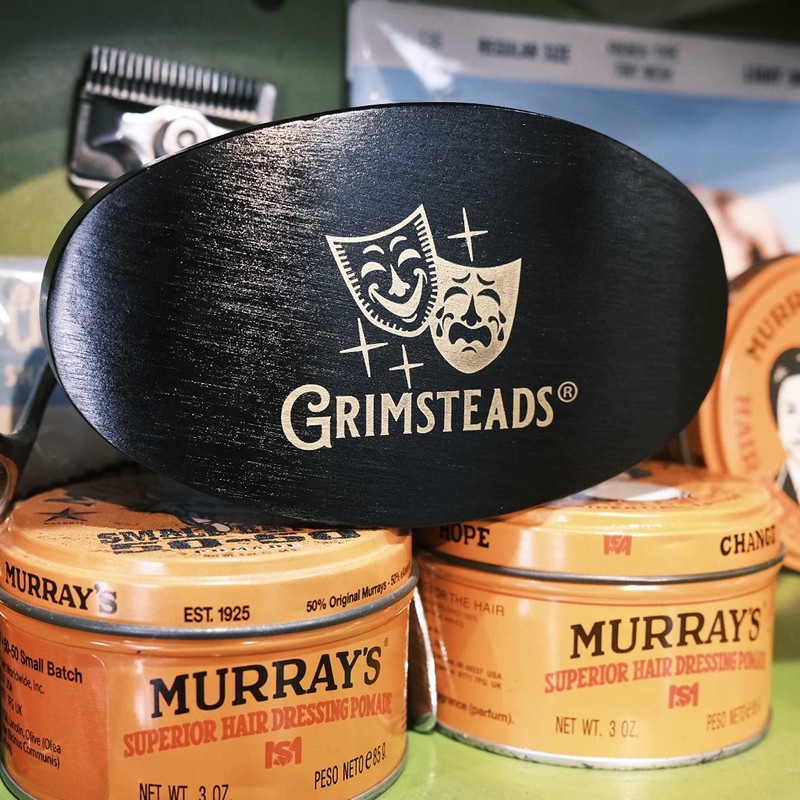GRIMSTEADS PERM STYLING BRUSH Fade Brush Beard Brush BARBER Hair