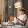 Arc Floor Lamp, Modern Floor Lamp for Living Room with