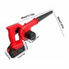 ikaufen 2 in 1 Cordless Electric Leaf Blower Dust Vacuum