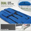 Overmont Stadium Seat for Bleachers with Back Support and Armrests,