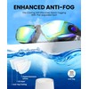 CIFOYA Swim Goggles 3 Pack, Swimming Goggles No Leaking Anti