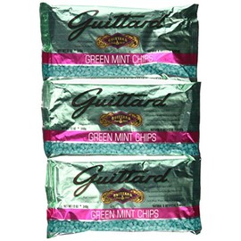 Guittard Green Mint Chips, 12-ounce (Pack of 3)3
