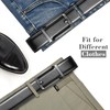 LCG LUCHENGYI Men's Belt, Slide Ratchet Belt with Premium Leather,
