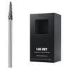 BESSIE Riabit Drop Shaper F Nail Bit, 1 Piece, Silver / BESSIE 리아비트 드롭 쉐이퍼 F 네일비트, 1개, 실버