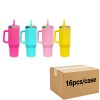 Rainbow Plated 40oz Tumbler Cover for Back to School with