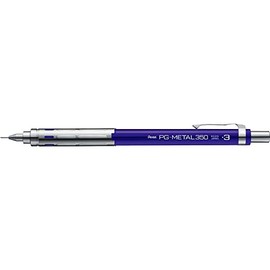 Pentel Mechanical Pencil PG-METAL350 0.3mm PG313-C Deep Blue | Drafting Supplies Drafting Mechanical Pencil