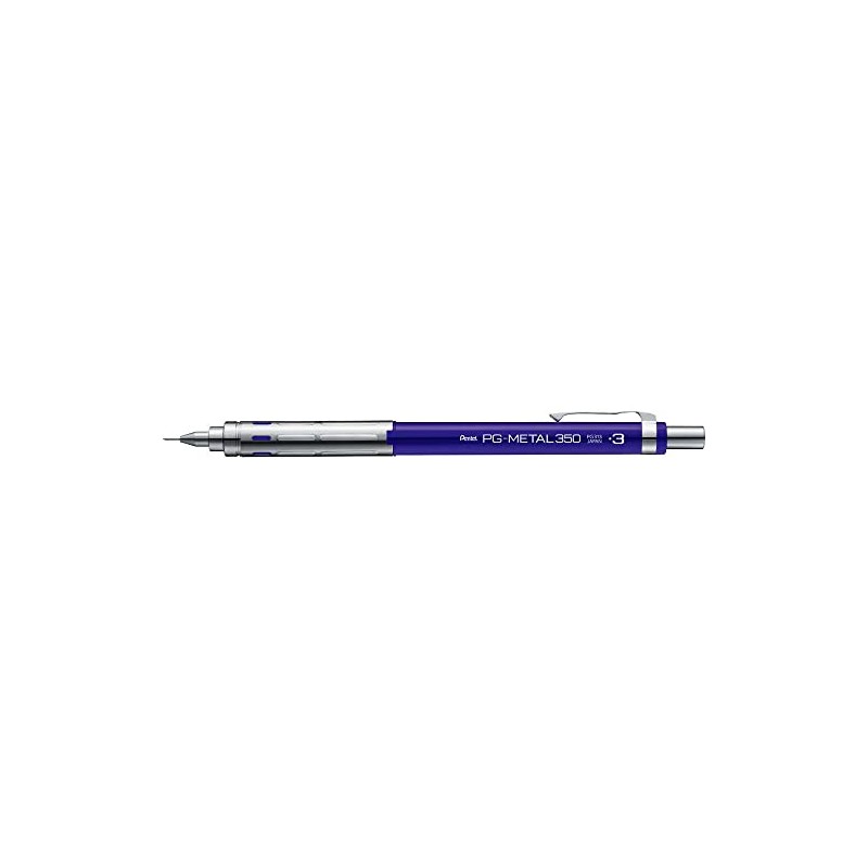 Pentel Mechanical Pencil PG-METAL350 0.3mm PG313-C Deep Blue | Drafting