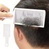 [PK] Self Haircut Guide Comb Clipper White 1P 10ea