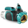 Sanpaint Hose Splitter 2 Way Heavy Duty Y Valve, Spigot