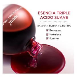 Papa Feel Serum Exfoliante Aha Bha Pha 30ml Con 5 Ceramidas Todo Tipo De Piel Día/noche