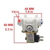 GREDIA 1/4" DC 12V Solenoid Valve N/C Normally Closed Water