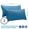 Dreamzie Pillowcases, 40 x 80 cm (Set of 2), 100%