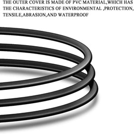 AC Power Cord Cable Compatible for Canon PIXMA MX492 MX922 MX490 MP495 MP560 MX870 MG2420 MG2520 MG2920 MG3620 TS9120 TS3122 TS6120 TR Series, Replacement 2 Prong Cable Long 6Ft [UL Listed]