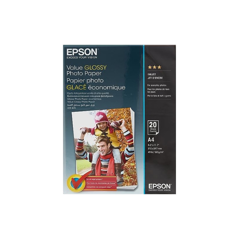 Epson C13S400035 A4 Glossy Paper Standard Capacity