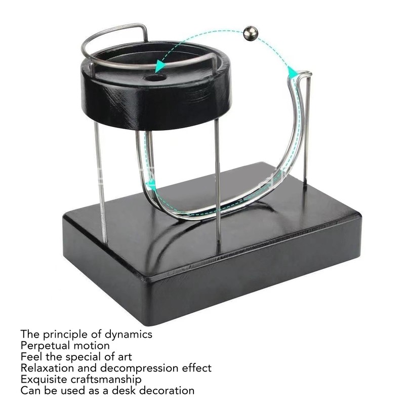 Perpetual Motion Steel Ball Reduce Anxiety Rolling Balls Decompression Toy